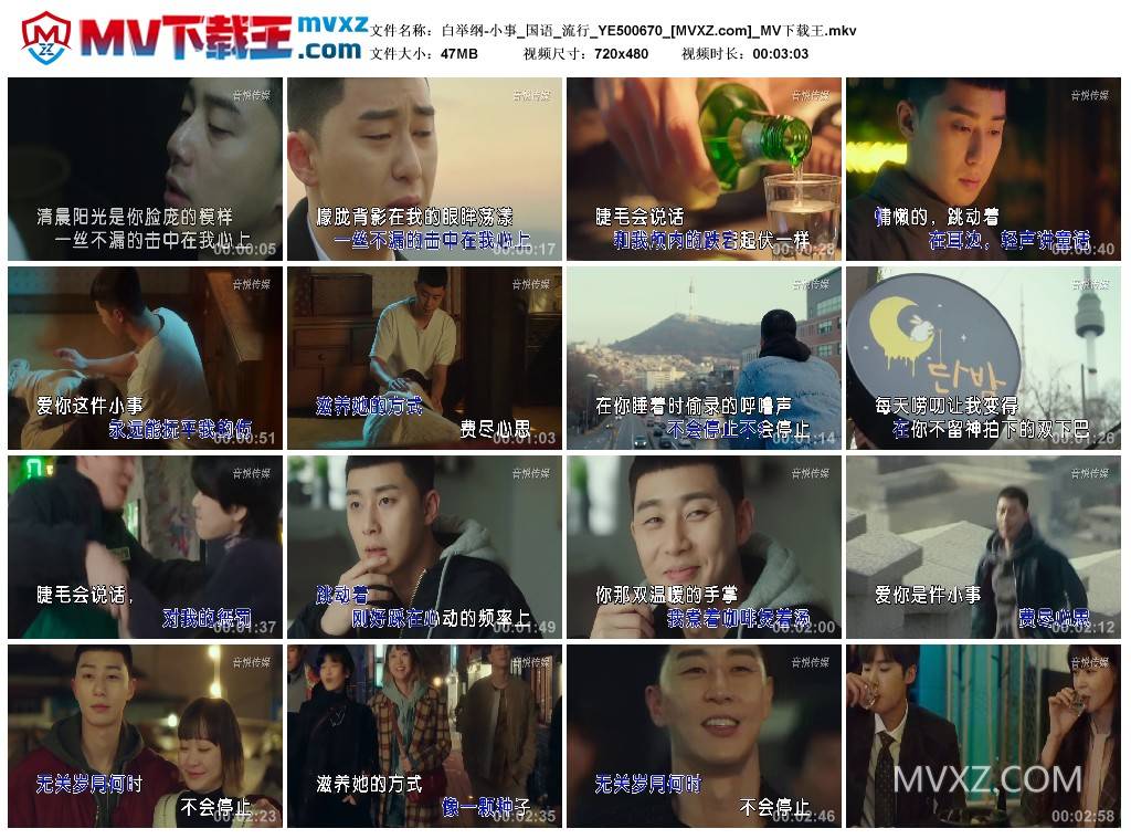 白举纲-小事_国语_流行_YE500670